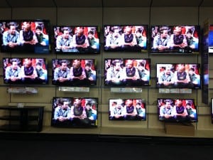 TV display wall